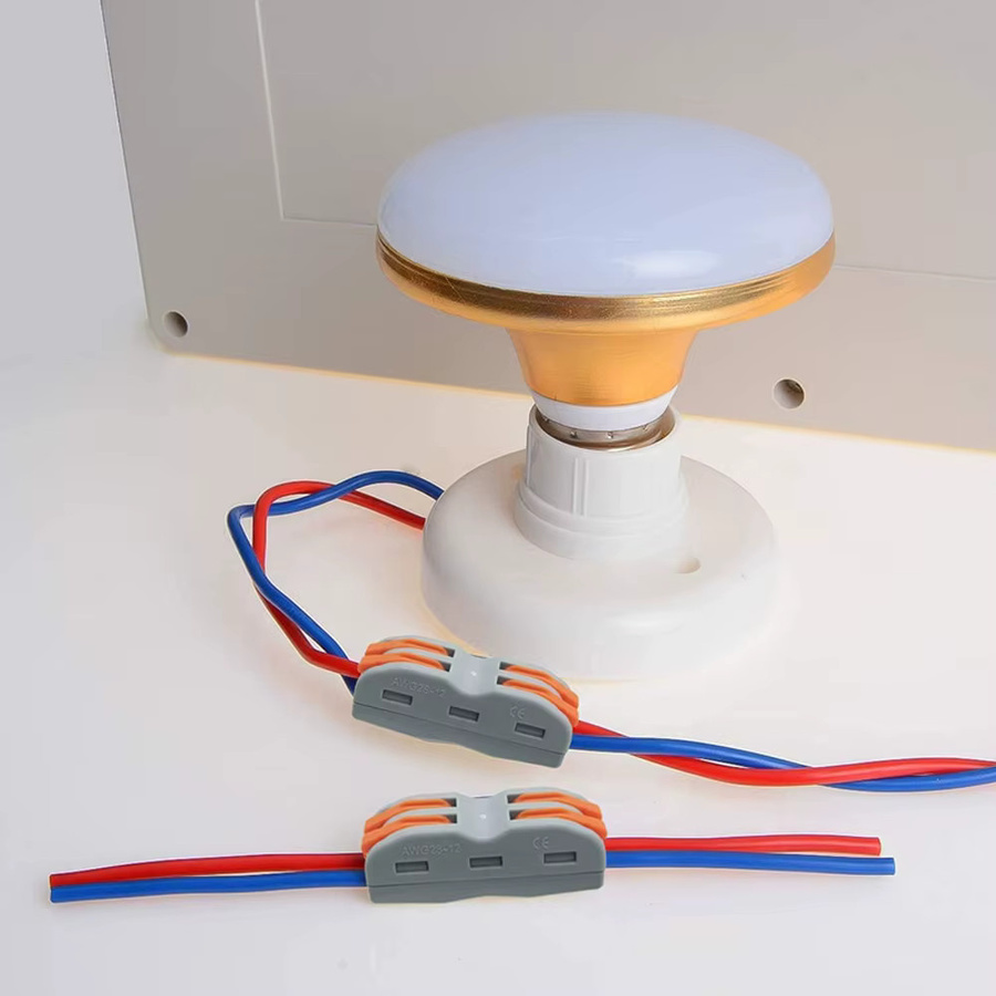 NIUGUY 1-in-5 Mehrstrom-Steckverbinder Schnellhebelverbinder Kabelklemmenverbinder Grau - Bild 3