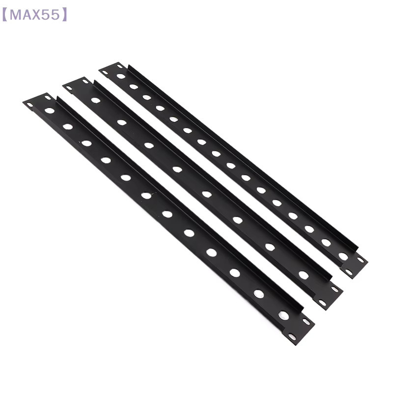MAX-55 Drahtlose Mikrofon Rack Montage Halterung Kits für Sennheiser und Shure Empfänger, Schwarz - Bild 3