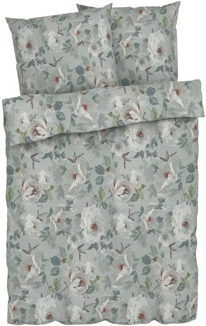 LIVARNO HOME Edel-Renforcé-Bettwäsche aus Baumwolle, King/Extra-Large, B/H: 200 x 220 cm - Bild 1