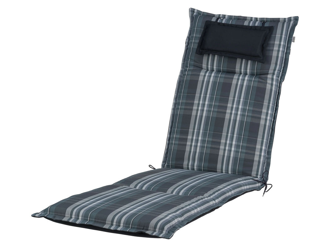 LIVARNO HOME Polsterauflage Toronto für Relaxsessel mit Kopfteil, Grau, Höhe: 7,5 cm - Bild 2