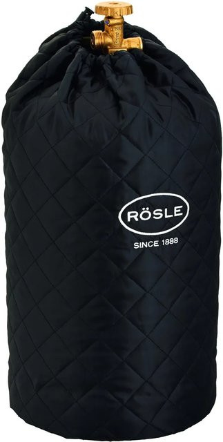 Rösle Abdeckhaube für 5 kg Gasflaschen aus Polyestergewebe in Schwarz - Bild 1