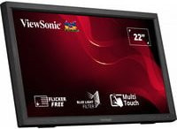 ViewSonic TD2223 Touchscreen LED-Monitor Full HD 22 Zoll Schwarz mit HDMI und USB - Bild 2