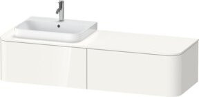 Duravit Waschtischunterschrank Happy D.2 Plus in Weiß Hochglanz, B/T: 160 x 55 cm - Bild 1