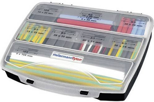 HellermannTyton Schrumpfschlauch-Set ShrinKit 321 u-Basic 380-03005 in Mehrfarben - Bild 1