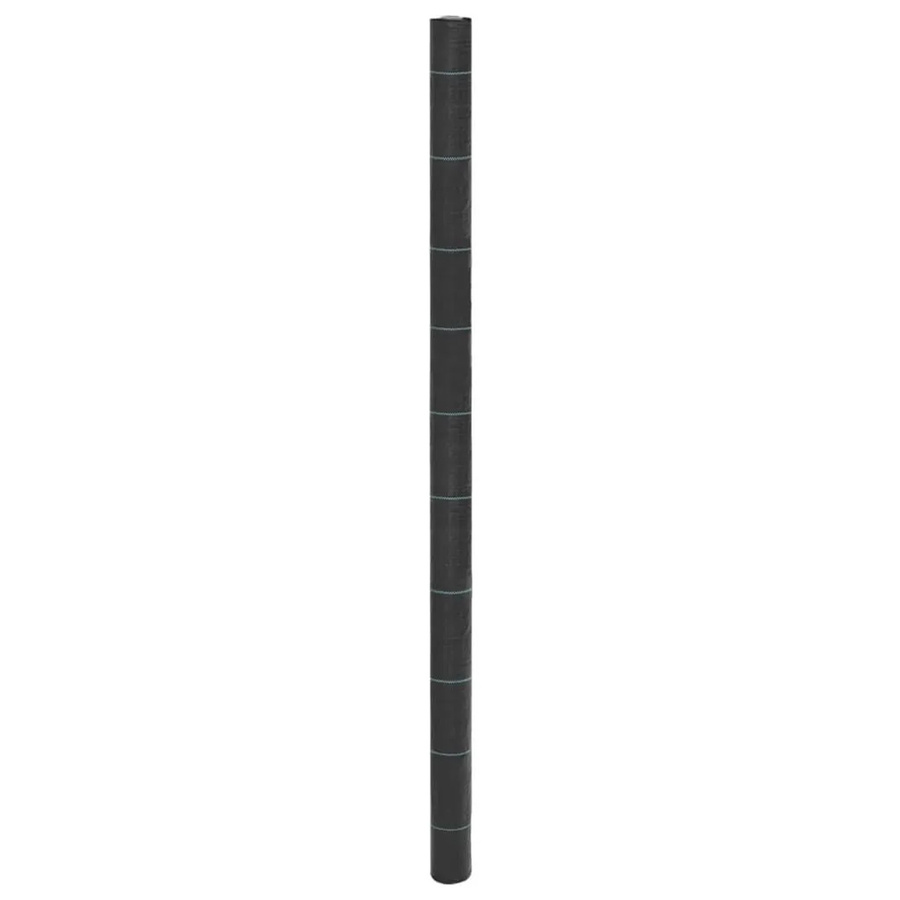 vidaXL Unkrautvlies Schwarz aus Kunststoff, Breite: 4 m, Länge: 200 m - Bild 2