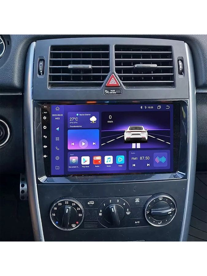 ESSGOO Android 15 Autoradio mit 128GB Speicher, kabelloses Apple CarPlay, Bluetooth und Wi-Fi, IPS-Bildschirm, Schwarz, passend für Mercedes Benz W164 W245 B200 W906 und Volkswagen Crafter Sprinter W639 Vito - Bild 7
