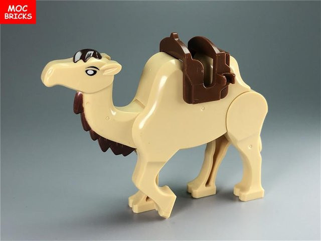 Yiran toy Kamel Wüsten Erkundung, Bausteine Figur, 5-teiliges Set, ab 3 Jahren - Bild 1
