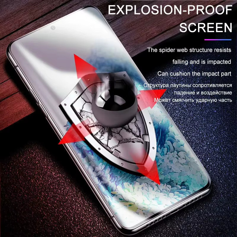 4er-Pack Hydrogel Displayfolie für Samsung Galaxy S23 S24 S25 Ultra Plus FE A14 A23 A34 A54 S10 S20 S21 Transparent Vollabdeckung - Bild 5