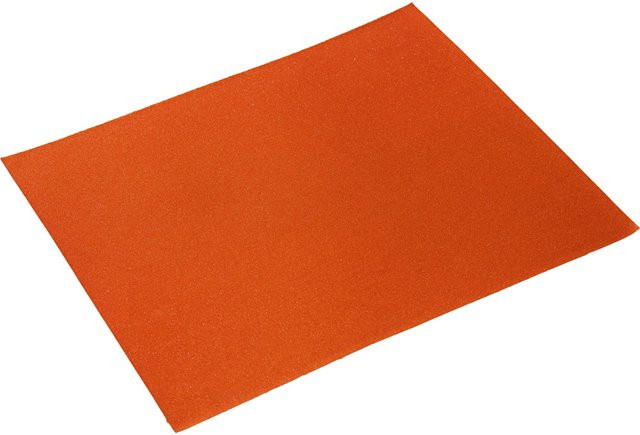 LUX-TOOLS Universal-Schleifpapier K80 für Handarbeit in Orange - Bild 1