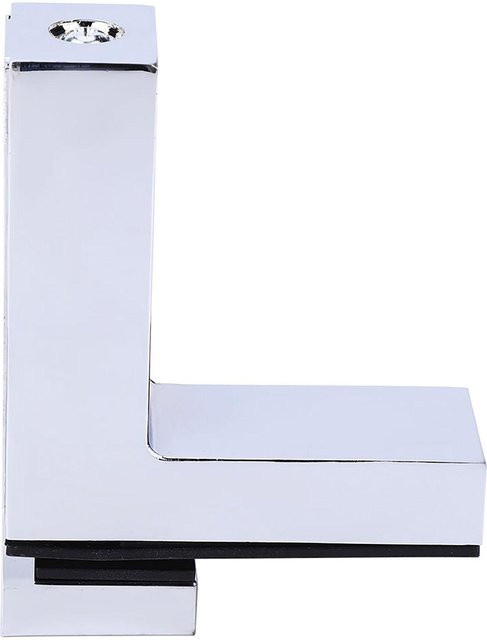 Verdickte F-Typ Glasregal-Klemme aus Zinklegierung von TOMTOP in Silber glänzend - Bild 1