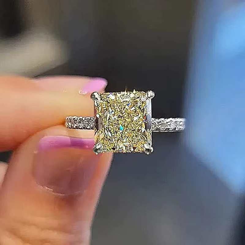 Huitan Ring, Gold, Zirkonia, Damen - Bild 2