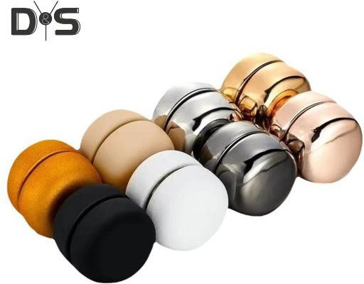 Magnetnadeln für Schals, beige, 8 Paar, Unisex - Bild 1