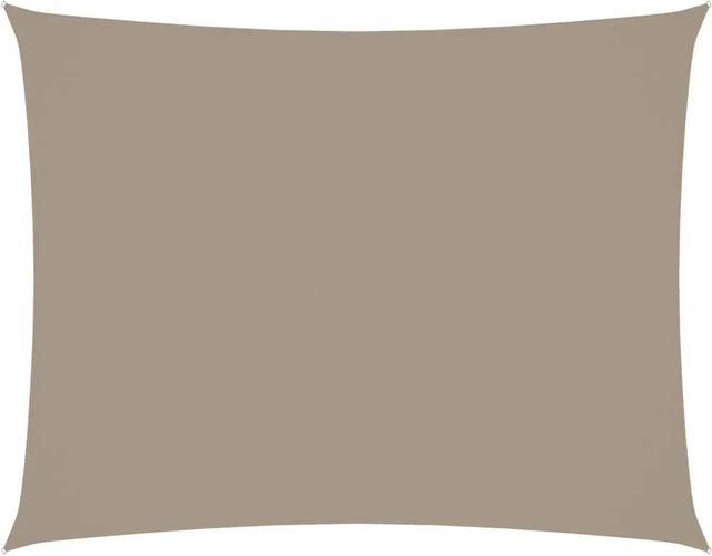 vidaXL Sonnensegel aus Oxford-Gewebe rechteckig in Taupe, B x T: 3 x 4 m - Bild 1