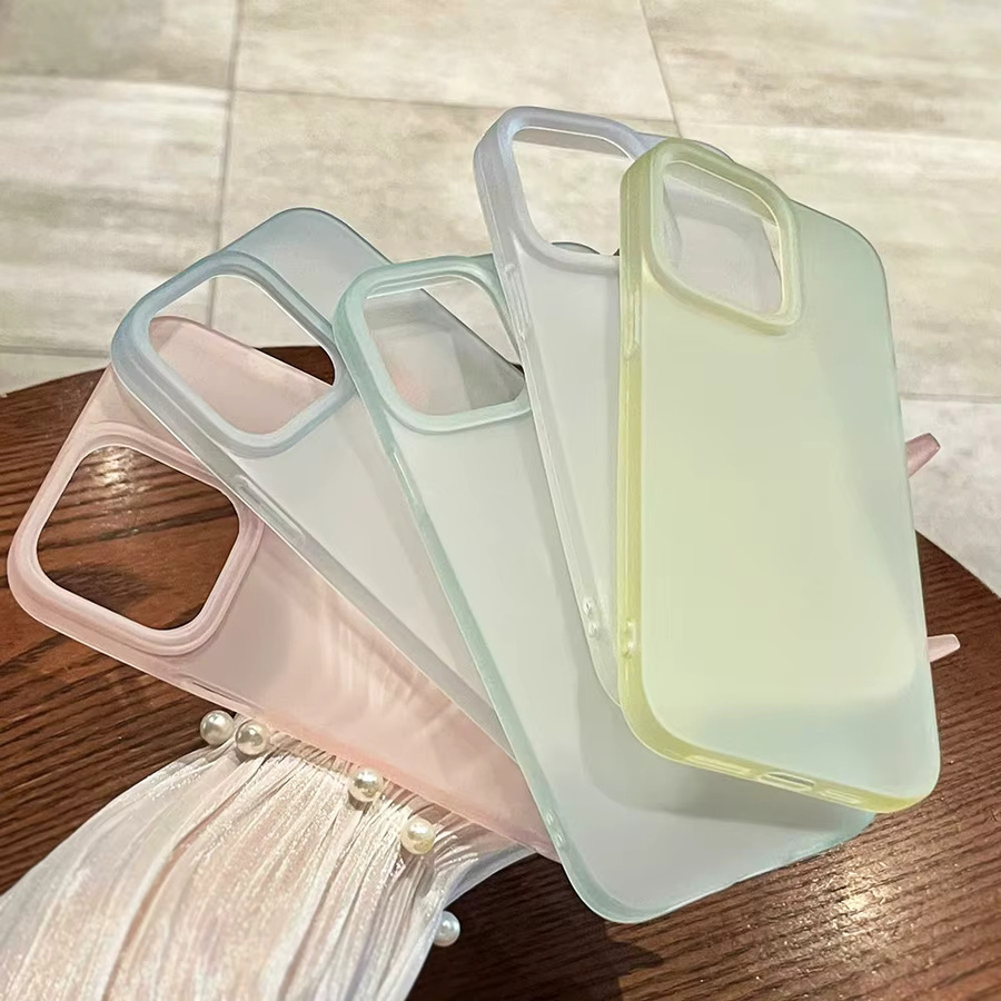 Stoßfeste Silikon Handyhülle von KaiYingF für iPhone 15 14 13 12 11 Pro Max Plus X Xs Max XR in Transparent und Schwarz - Bild 2