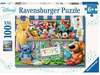 Ravensburger Disney Pixar Kinderpuzzle mit Disney-Charakteren, 100 Teile - Bild 1