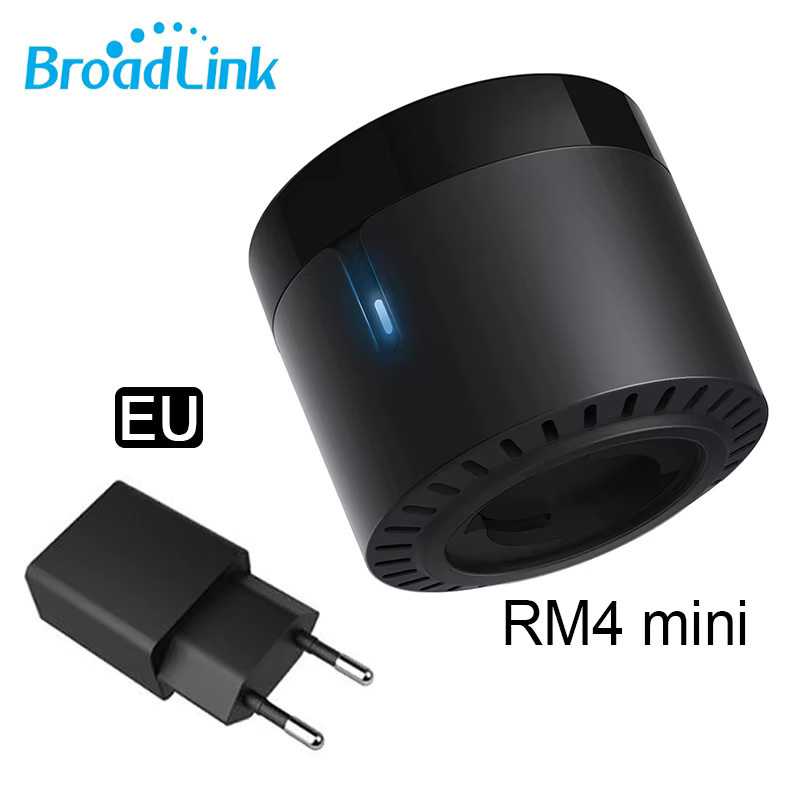 BroadLink RM4 Mini IR-Universalfernbedienung mit HTS2 WiFi Smart IR-Steuerung in Schwarz für Alexa und Google Smart Home - Bild 5