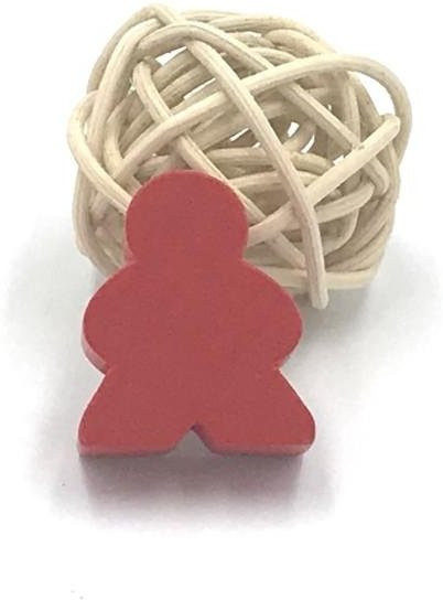 Binchi Carcassonne Holz-Humanoide Meeples, Schachfiguren, 11-teiliges Set - Bild 1