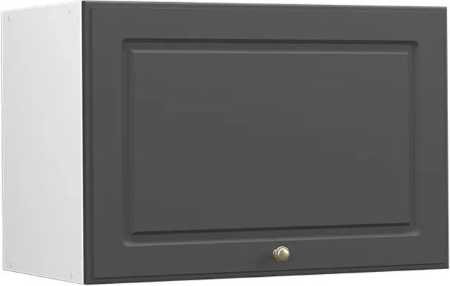 Vicco Hängeschrank Fame-Line Landhaus Weiß Anthrazit Gold B: 60 cm, T: 40 cm, H: 34 cm - Bild 2