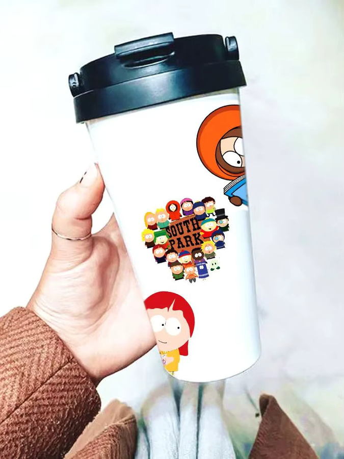50 Stück SouthPark Cartoon Aufkleber, bunte wasserfeste Graffiti Sticker für Laptop, Handy und DIY-Projekte - Bild 3
