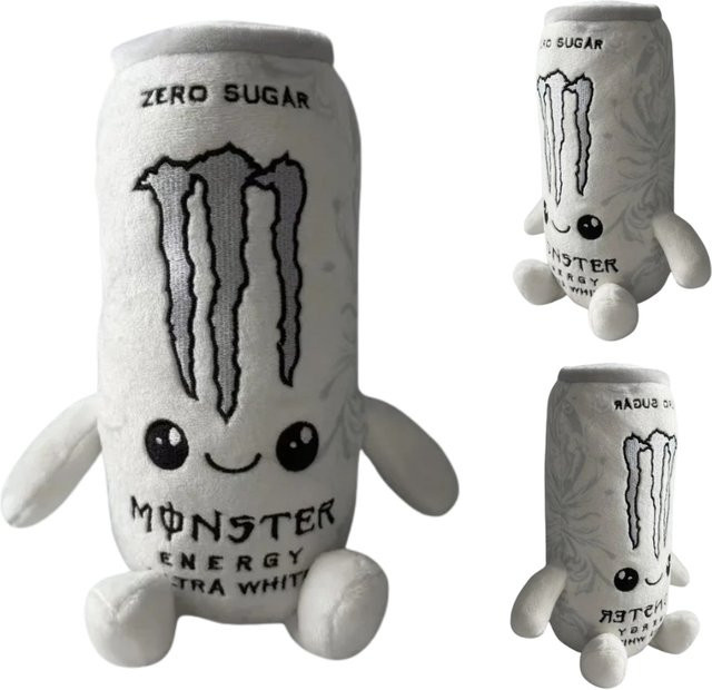 Hot Toys Monster Energy, Plüschtier, Weiß, ab 18 Jahren - Bild 1