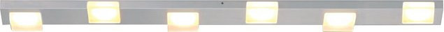 Bopp Leuchten Lamina 2.0 DTW LED-Deckenleuchte, 6-flammig, Aluminium matt Silber, dimmbar mit CCT (2000K - 3000K) - Bild 1