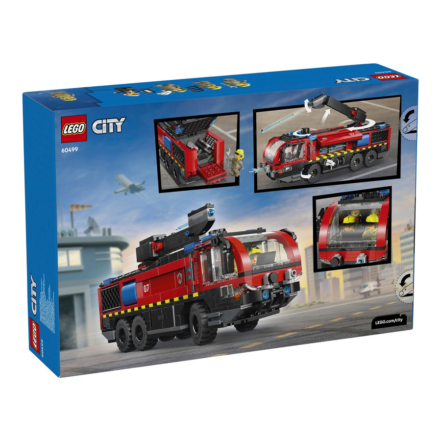 LEGO City Flughafenlöschfahrzeug Bauset ab 7 Jahren - Bild 5