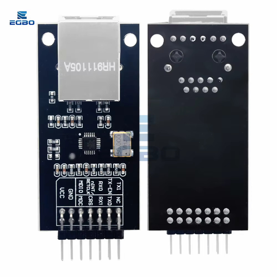 EGBO Smart Electronics Ethernet-Transceiver LAN8720-Modul mit RMII-Schnittstelle für Arduino DIY in Schwarz - Bild 4