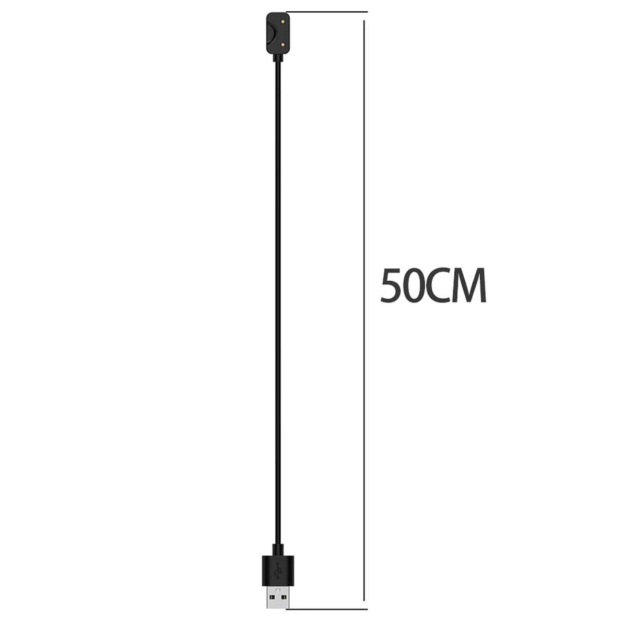 Magnetisches USB-C Ladekabel für Samsung Galaxy Fit 3 in Schwarz, 50 cm - Bild 2