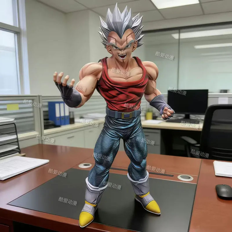 Bandai Dragon Ball Anime Figur Baby Vegeta PVC-Statue mehrfarbig Höhe: 29 cm - Bild 2