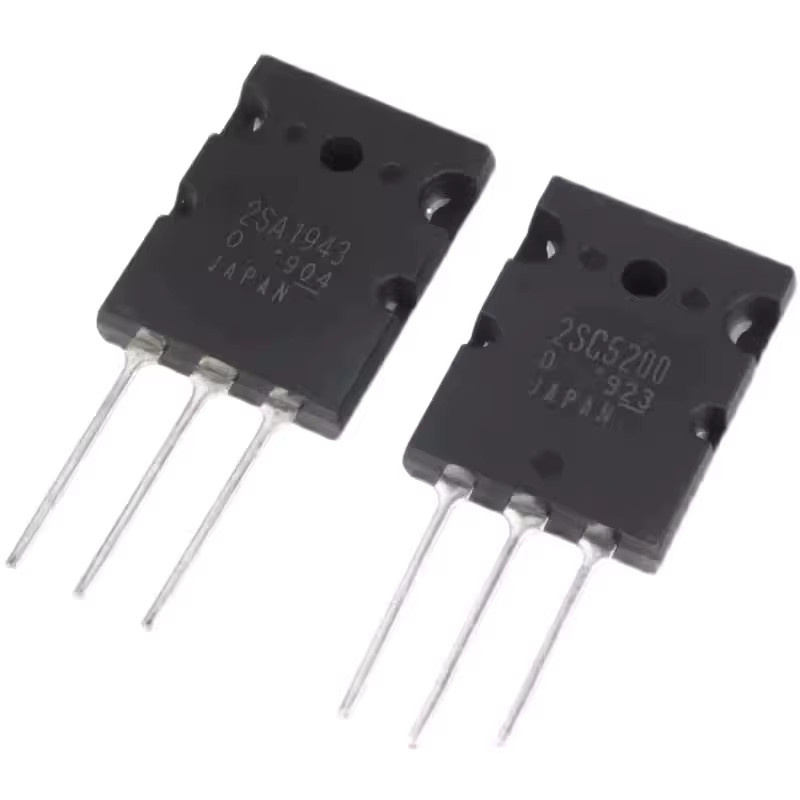 2 Paar Original 2SC5200 und 2SA1943 Audio-Leistungsverstärker Transistoren für HIFI in Schwarz - Bild 1