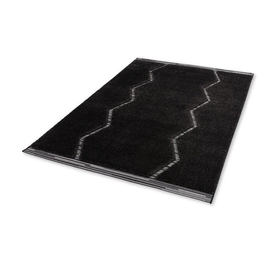 Schöner Wohnen Teppich Winsome Streifen Schwarz B: 160 cm, T: 230 cm - Bild 2