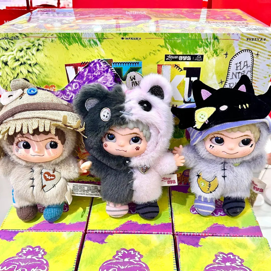 Wakuku Dream Island, Blind-Box-Plüschpuppen-Anhänger, Plüsch / Textil - Bild 3