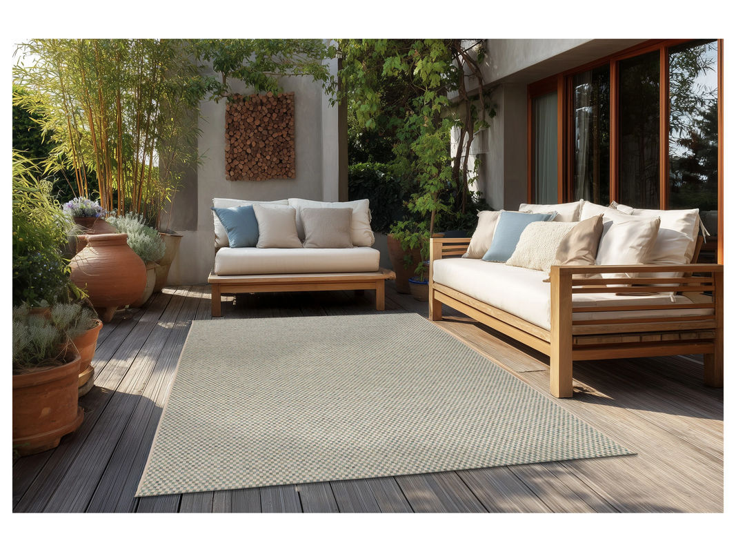 Kayoom Teppich Tribal modern in Türkis und Blau, B/L: 200 x 290 cm - Bild 2