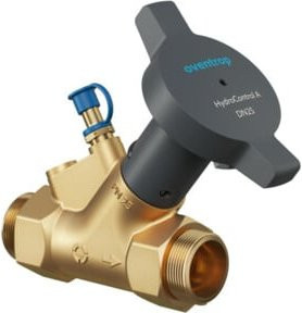 Oventrop Strangregulierventil Hydrocontrol A DN 40, Rp 1 1/2, PN 16, Messing, beidseitig Außengewinde - Bild 1