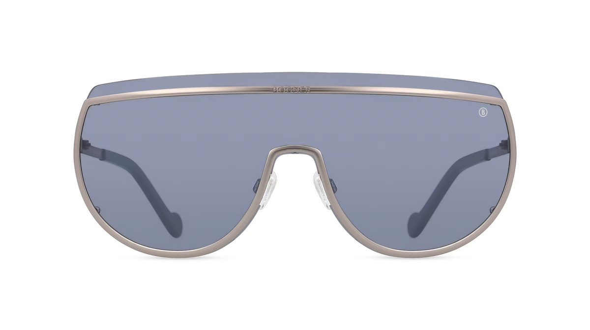 Bogner BO 7324 Sonnenbrille, Vollrand, oval, Metall, Unisex, grau - Bild 1