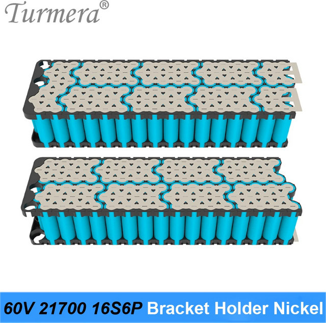 Turmera E-Bike-Batteriehalterung für 48V 52V 60V DIY-Elektrofahrrad-Akkus mit Nickel-Platten - Bild 1