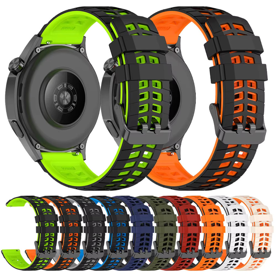 Xiaomi Uhrenarmband Silikon, 22mm, green, Unisex - Bild 3
