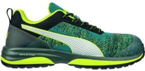 Puma Safety Sicherheitshalbschuh Charge Green Low S1P ESD in Grau, Grün und Gelb, Größe 41 - Bild 1