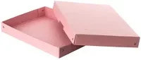 Falken PureBox Aufbewahrungsbox für A4 Dokumente in Pink, B: 24 cm, H: 4 cm, T: 32 cm - Bild 1