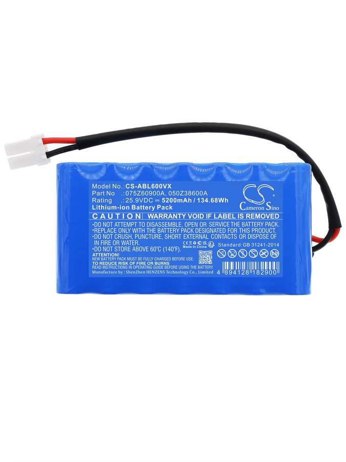Cameron Sino Akku 25,9 V 5200 mAh für Wischer i130S Q350 Climber I140 I70 I250 350SR I350 S, Farbe: Blau - Bild 1