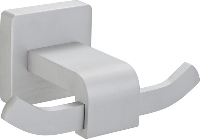 OBI Deco-Line Handtuchhaken Tolino aus Aluminium in Silber, B/T/H: 120 x 50 x 70 cm - Bild 1