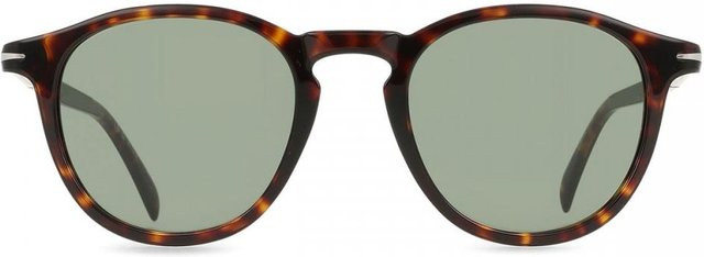 David Beckham DB 1114 S Sonnenbrille, Herren, Vollrand, Panto, Acetate, Dark Tortoise, Grey - Bild 1