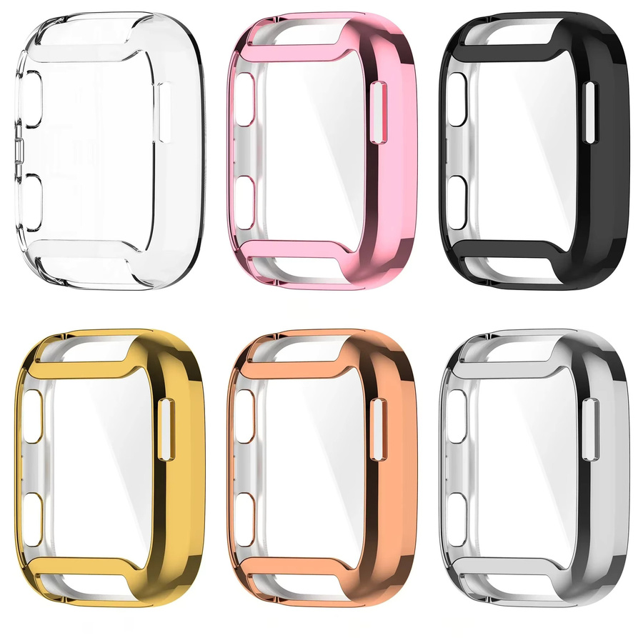 FIFATA Uhrenabdeckung Amazfit Bip 6, Kunststoff, Schwarz, Unisex - Bild 3