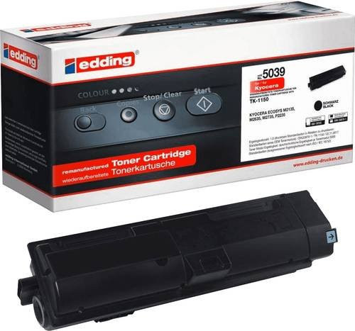 Edding Tonerpatrone kompatibel mit Kyocera TK-1150, Schwarz, 3000 Seiten - Bild 1