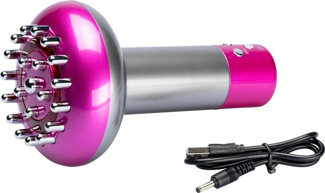 genialo Massagegerät, silver, pink - Bild 1