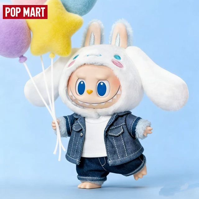 POP MART Sanrio Labubu Monsters, Vinyl Plüsch Mystery Blind Box, Einzelfigur - Bild 1