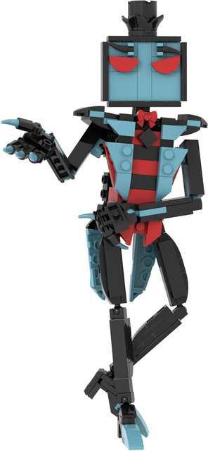 Linyi toy Vox'S Hotel Bauklötze mit kleinen Figuren - Bild 1