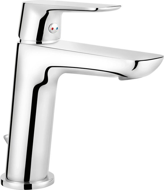 baliv Waschtischarmatur WT-5110 Einhebelmischer aus Messing in Chrom - Bild 1