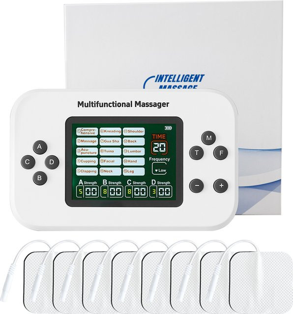 SANPKON TENS-Gerät Muskelstimulator, 15-Modus, Unisex, 8 Pads - Bild 1