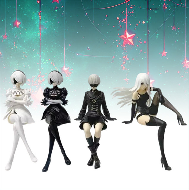 Sammlerfigur in Schwarz-Weiß aus PVC, 15 cm Höhe - Bild 1